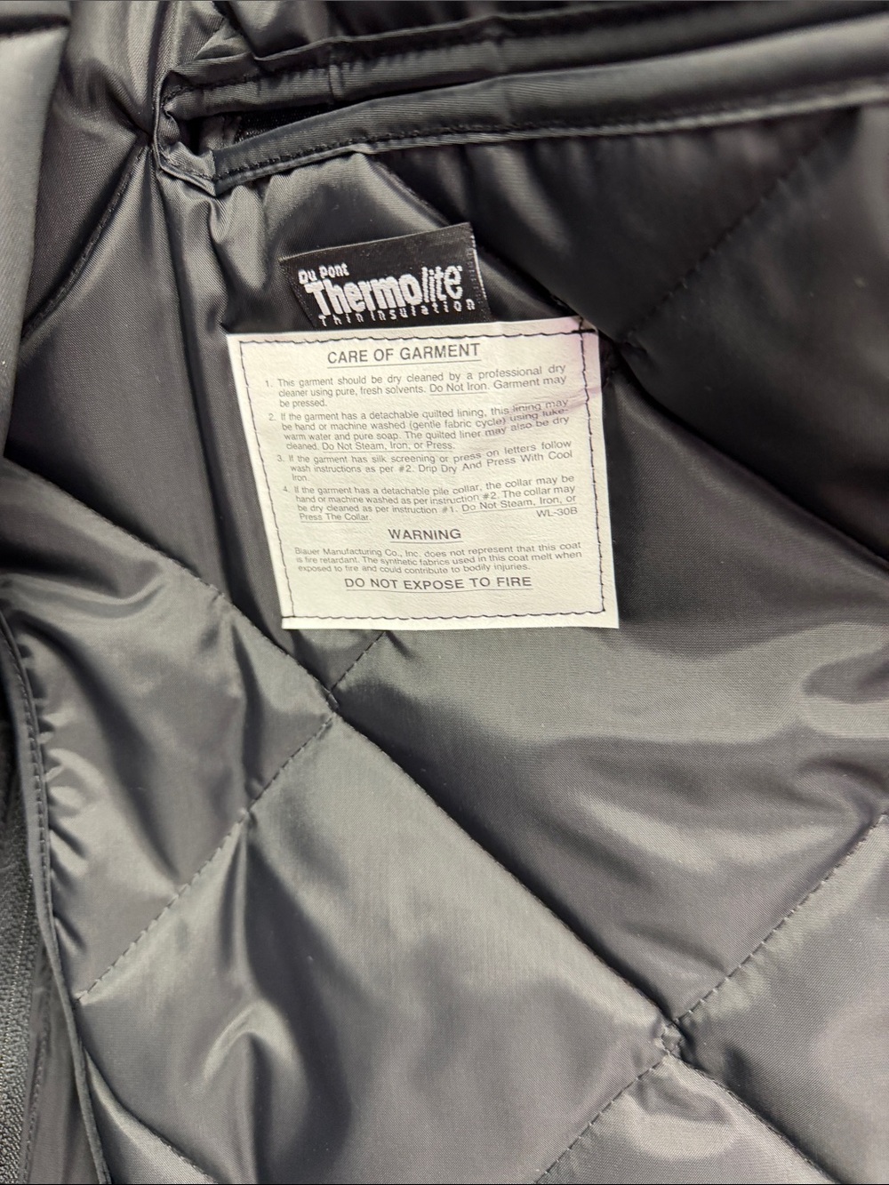 Blauer Men's Black Jacket And Liner with Faux Fur Collar. Size 44R. New Tags. - Picture 15 of 16